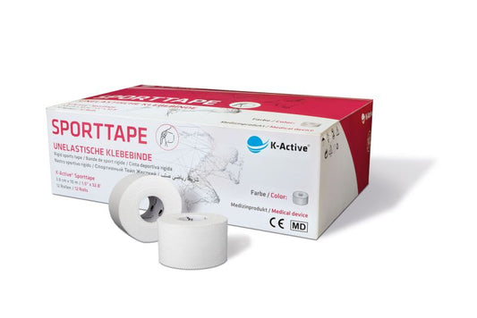 K-Active Sporttape white, 3,8 cm x 10 m,12 pcs/ box
