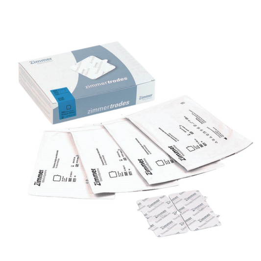 Zimmer Single use electrode Medium 56 x 56mm