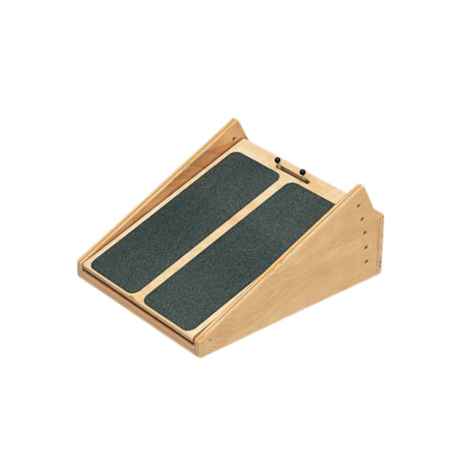 CanDo 5-Level Wooden Incline Board (5,10,15,20,25 degree elevation), 12.5" x 16" Surface