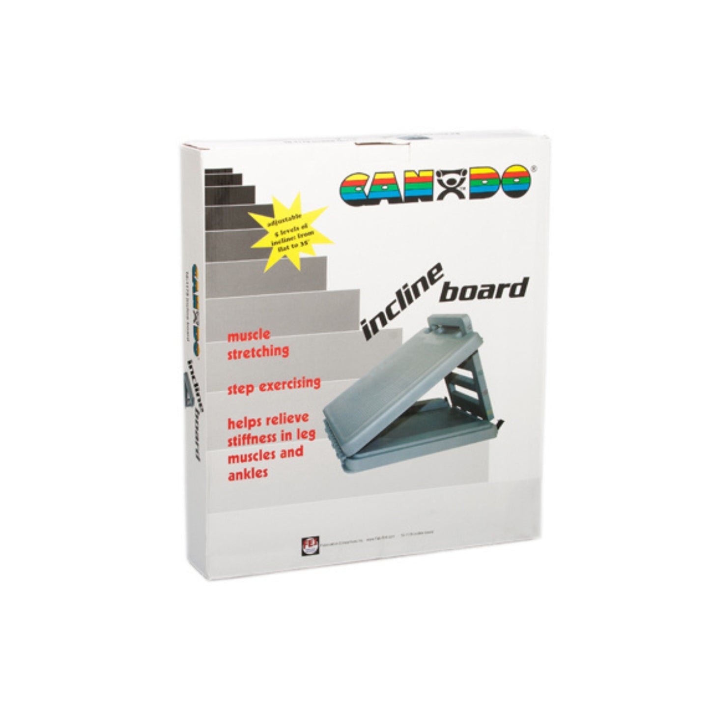 FabStretch 4-Level Incline Board - Heavy Duty Plastic