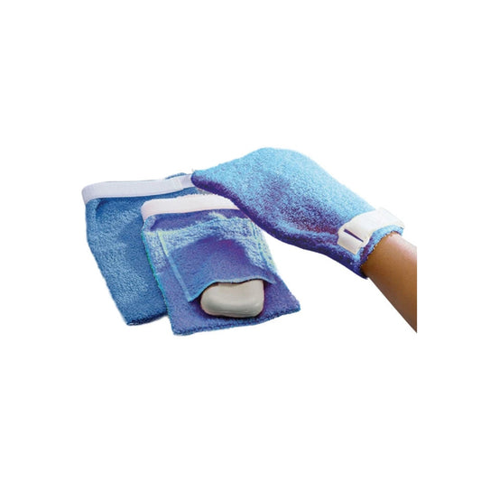 Terry Cloth Antimicrobial Wash Mitts