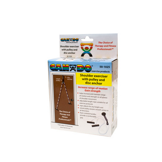 CanDo Overdoor Shoulder Pulley - Single Pulley with Door Disc