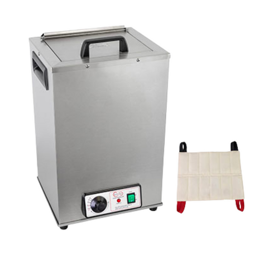 Relief Pak Heating Unit with Metal Top, 4-Pack Capacity, Stationary, 220V