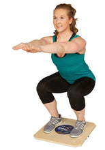 Load image into Gallery viewer, Woman Exercising on Fitter First Rocker Board
