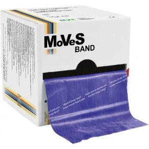 Moves band latex exercise band Blue 50 yards roll