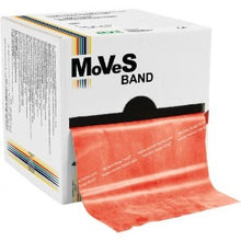 Load image into Gallery viewer, Moves band latex exercise band Red 50 yards roll
