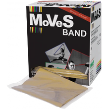 Load image into Gallery viewer, Moves Band Yellow precut dispenser box 
