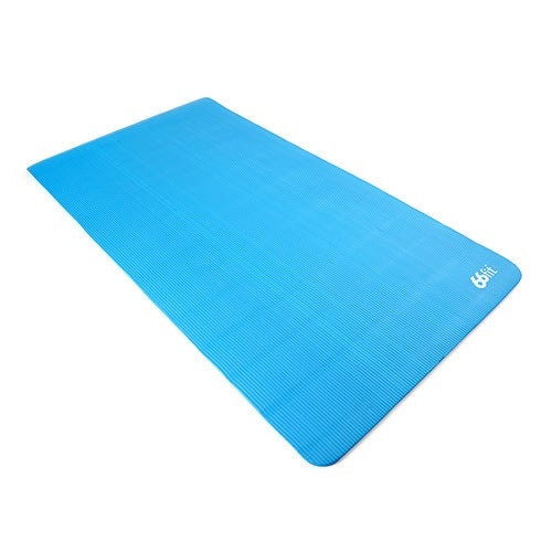 66FIT NBR Large Exercise Mat – Blue